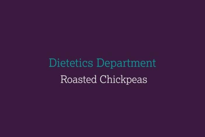 Roasted chickpeas recipe video thumbnail