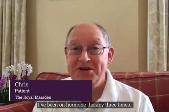 Hormone therapy for prostate cancer: Patient experience video thumbnail