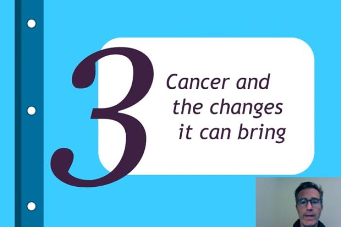 Royal MILE Prehabilitation Programme Video 3: Cancer and the changes it can bring video thumbnail