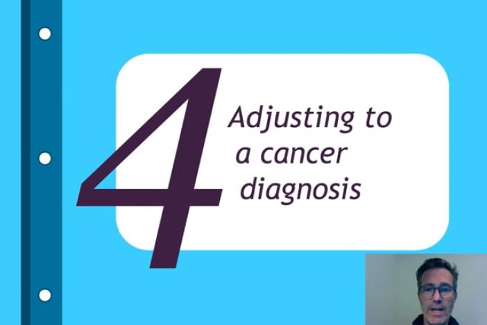 Royal MILE Prehabilitation Programme Video 4: Adjusting to a cancer diagnosis video thumbnail