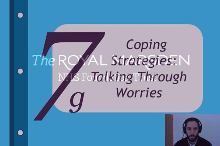 Royal MILE Prehabilitation Programme Video 7g: Coping Strategies - Talking Through Worries video thumbnail